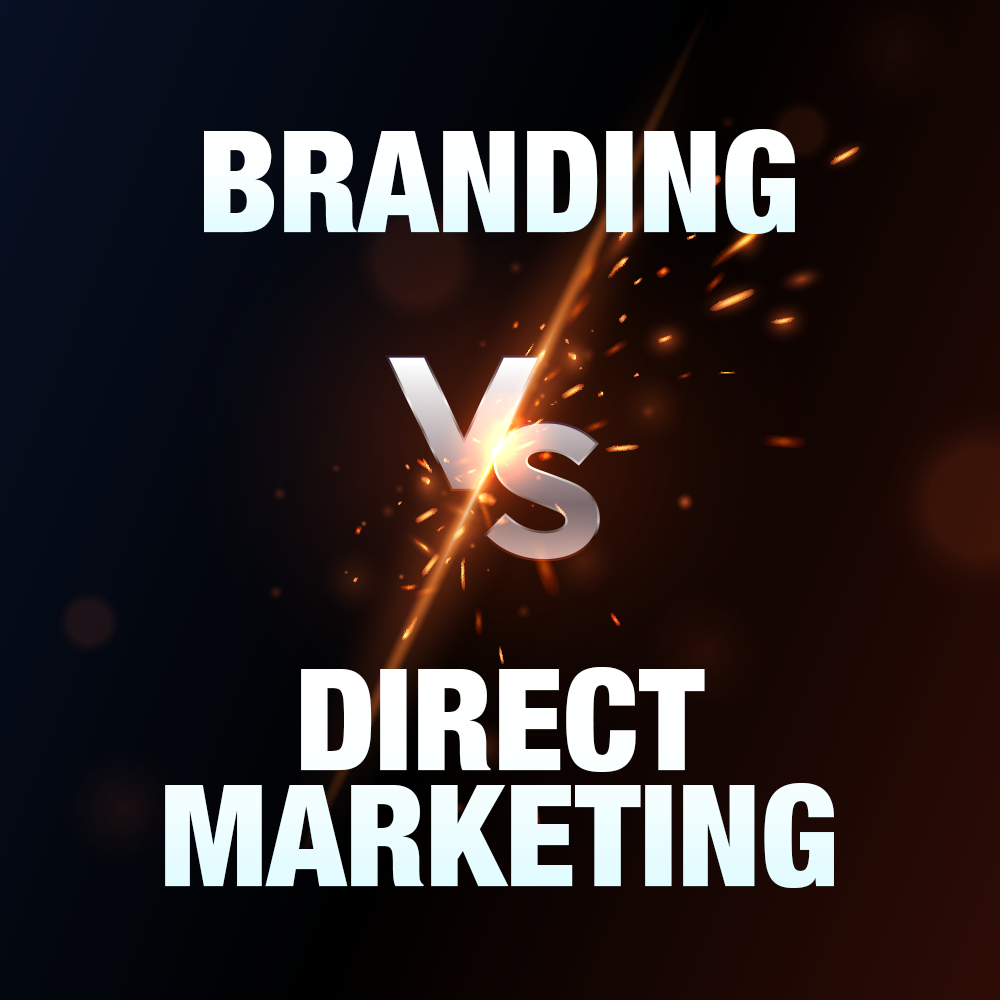 Brand building vs Direct marketing